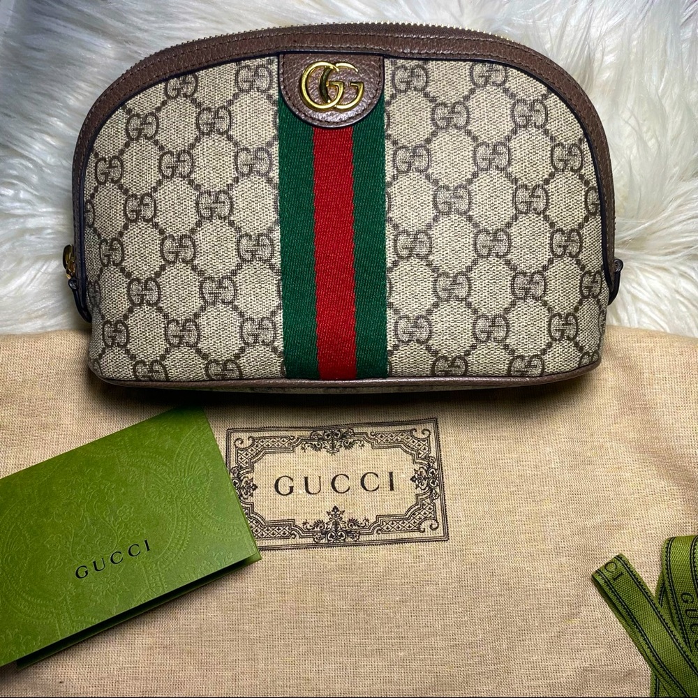 AUTHENTIC GUCCI COSMETIC CASE